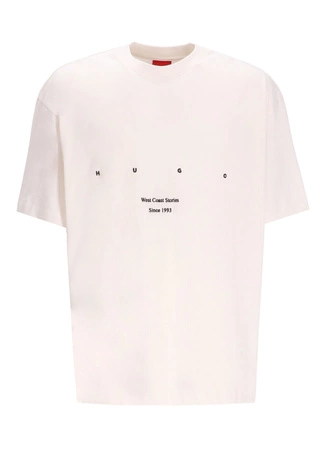 T-Shirt HUGO Duwrite BIANCO (50538958-102)