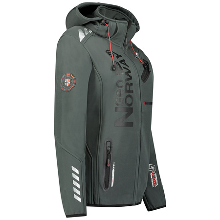 Kurtka softshell Geographical Norway (WU8088F/GN D.GREY/BLACK)