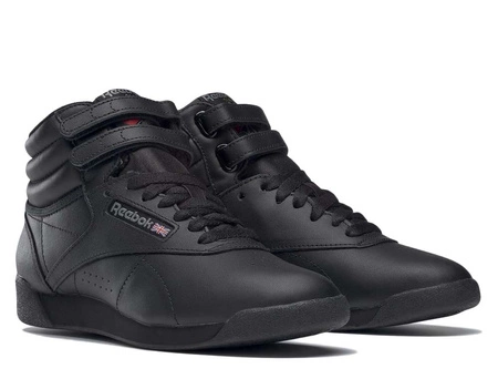 Reebok FREESTYLE HI Damen Schwarz Schuhe Sneaker Sportschuhe Turnschuhe