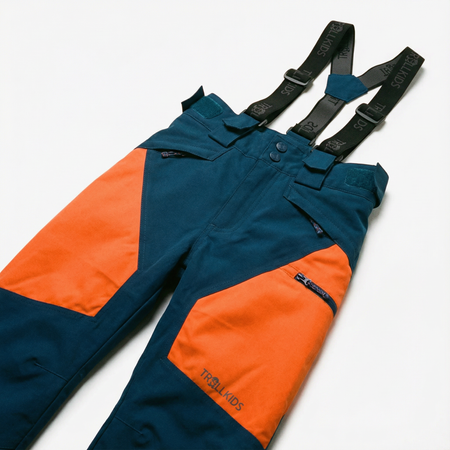 Wodoodporne spodnie na śnieg i narty Trollkids Kids Kongsberg Ski Pant dla chłopca/dziewczynki (638-102)