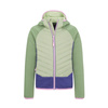 Kurtka przejściowa polarowa dziecięca dla dziewczynki Trollkids Girls Sirdal Jacket pistachio green/violet blue/wild rose (622-353)