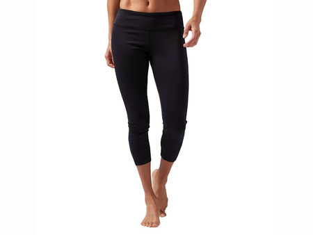 Damskie spodnie Reebok WOR PP 7/8 TIGHT w kolorze czarnym (CE1232)