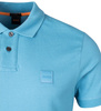 Koszulka polo męska BOSS Passenger Open Blue slim fit niebieska (50507803-486)