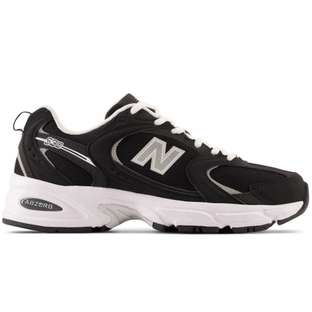 Sneakersy męskie New Balance 530 buty sportowe ABZORB czarno-białe (MR530SMN)