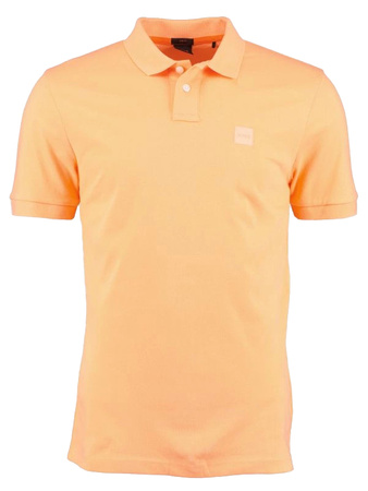 Koszulka Polo męska BOSS Passenger Light/Pastel Orange pomarańczowa (50507803-833)