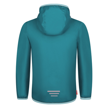 Kurtka przeciwdeszczowa dziecięca dla chłopca/dziewczynki Trollkids Kids Trolltunga Jacket teal/aqua (614-326)