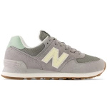 Sneakersy sportowe damskie New Balance 574 ze skóry naturalnej nubukowej (WL574RB)