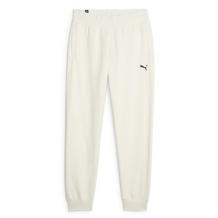 Spodnie dresowe damskie Puma BETTER ESSENTIALS PANTS bawełniane białe (67598999)