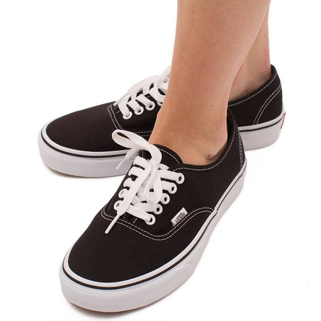 Trampki męskie/damskie czarne Vans Authentic (VN000EE3BLK)