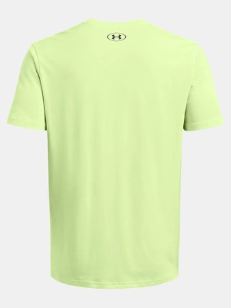 Koszulka sportowa męska Under Armour Sportstyle t-shirt treningowy zielony (1326799-304)