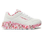 Buty damskie Skechers UNO LITE LOVELY LUV Biały (314976LWRPK)