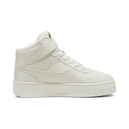 Wyprzedaż - Sneakersy damskie Puma Carina Street Mid WTR wysokie za kostkę szare (398050-02)