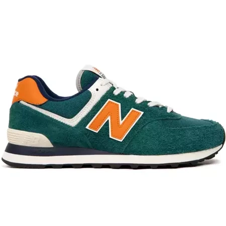 Sneakersy męskie New Balance 574 buty sportowe zielone (U574DI2)