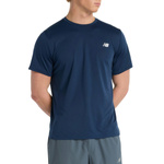 Koszulka New Balance SPORT SHORT SLEEVE T-SHIRT Granatowy (MT51801NNY)