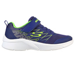 Buty sportowe dziecięce Skechers Microspec Texlor sneakersy niebieskie (403770L-NVLM)