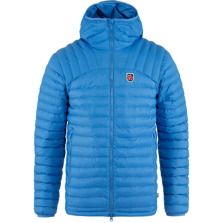 Kurtka zimowa z kapturem męska Fjällräven Expedition Lätt Hoodie M UN Blue puchowa niebieska (F86119-525)