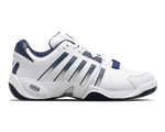 Męskie sneakersy K-Swiss ACCOMPLISH IV WHITE/PEACOAT/SILVER-M (07387-177-M)