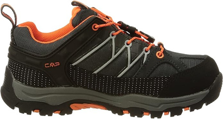 Wyprzedaż - Buty trekkingowe dziecięce CMP Kids Rigel Low Trekking Shoes WP zielona (3Q54554-47UG)