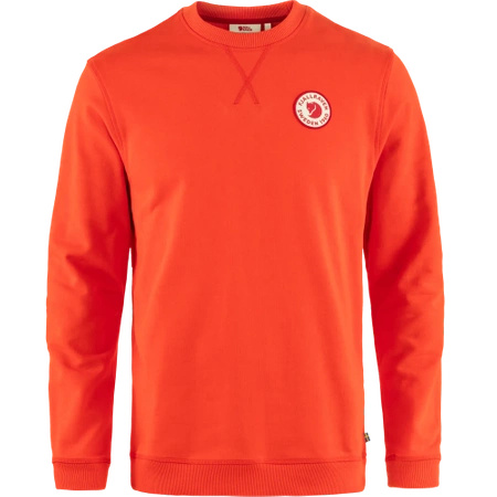 Sweter męski Fjällräven 1960 Logo Badge Sweater M Flame Orange (F87163-214)