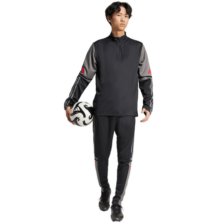 Bluza męska adidas Squadra 25 Training Top czarno-szara (JD1629)