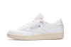 Wyprzedaż - Buty sportowe damskie/męskie Reebok Club C 85 Vintage Cloud White Pure Grey 3 białe (100033001)