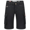 Bermudy Geographical Norway PALAR BLACK DB MEN 256 czarny męska (SY1630H/GN-Black)