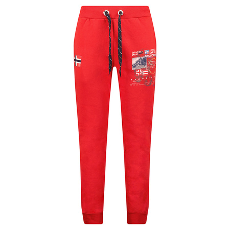 Spodnie dresowe męskie Geographical Norway Meographe EO Men 100 sportowe czerwone (WW5807H/GNO/Red)