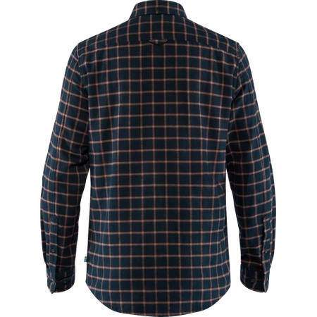 Koszula z długim rękawem męska Fjällräven Övik Flannel Shirt M Dark Navy (F82979-555)