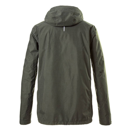 Wyprzedaż - Kurtka męska Killtec Jacket Carleb trekkingowa wodoodporna zielona (34723/756/M)
