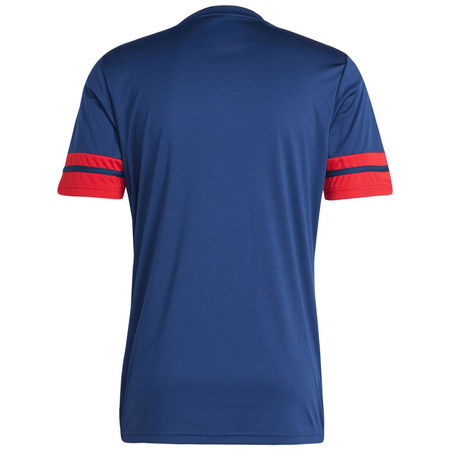 Koszulka męska adidas Squadra 25 granatowo-czerwona (JG5833)