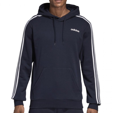 Bluza adidas Essentials 3 Stripes Pullover French Terry czarna M (DU0499)