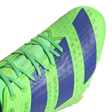 Kolce sprinterskie męskie adidas Adizero Finesse U lekkoatletyczne do biegania zielone (Q46196)