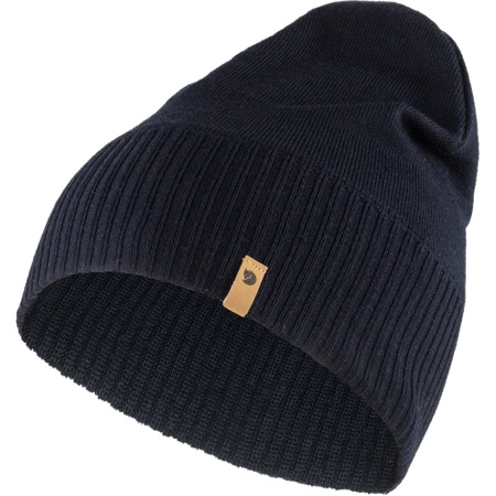 Czapka beanie Fjällräven Merino Lite Hat Dark Navy (F78013-555)