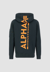 Bluza męska Alpha Industries Back Print Hoody z kieszenią na przodzie (178318-353)