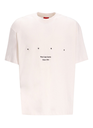 T-Shirt HUGO Duwrite BIANCO (50538958-102)