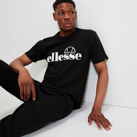 Wyprzedaż - Koszulka sportowa męska Ellesse Fuenti t-shirt na lato czarny (SHP16469-011)