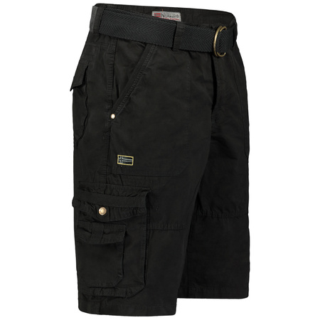 Bermudy Geographical Norway PEROU BLACK DB MEN 063 czarny męska (SY3035H/GN-Black)