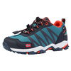 Wodoodporne buty turystyczne dziecięce dla chłopca/dziewczynki Trollkids Kids Trolltunga Hiker Low atlantic blue/dark navy/glow orange (155-197)