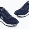 Sneakersy męskie EA7 Emporio Armani Legacy Knit buty sportowe lifestylowe granatowe (X8X171-XK373-T999)