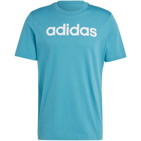 Koszulka adidas Essentials Single Jersey Linear Embroidered Logo Tee M (IJ8655)