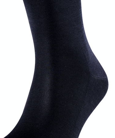 Wyprzedaż - Skarpety męskie bawełniane długie FALKE Tiago SO dark navy (14662-6370)