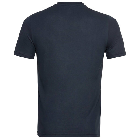Koszulka techniczna męska Odlo T-shirt crew neck s/s F-DRY szybkoschnąca granatowa (550822/20731)