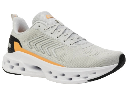Męskie sneakersy K-Swiss MELROSE TUBES LITE GRAY/BLACK/ORANGE-M (04494-031-M)
