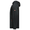 Bluza polarowa męska Geographical Norway UNICIA  MEN 224 regularny krój z kapturem czarna (WX3713H/GN/WY9245H/GN) 