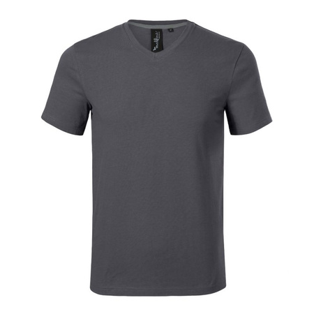 Koszulka Malfini Action V-neck M light anthracite (MLI-70083)