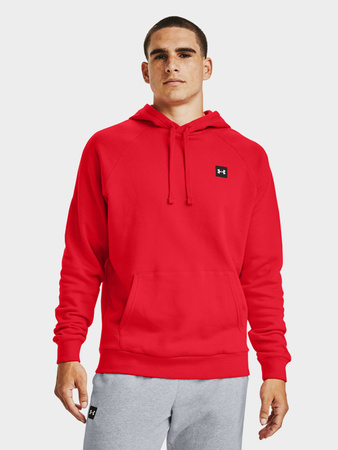 Bluza męska UNDER ARMOUR RIVAL HOODIE red (1357092-600)