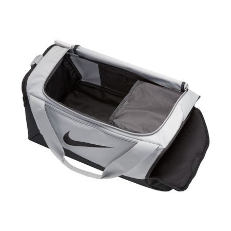 Torba Nike Brasilia S Duffel 9.0 szaro-czarna (BA5957 077)