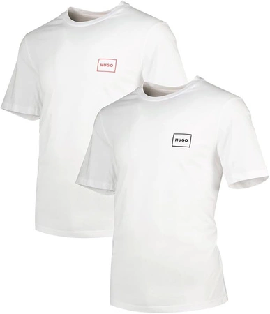 Zestaw koszulek męskich Hugo T-Shirt Dugopak BIANCO (50548566-100)