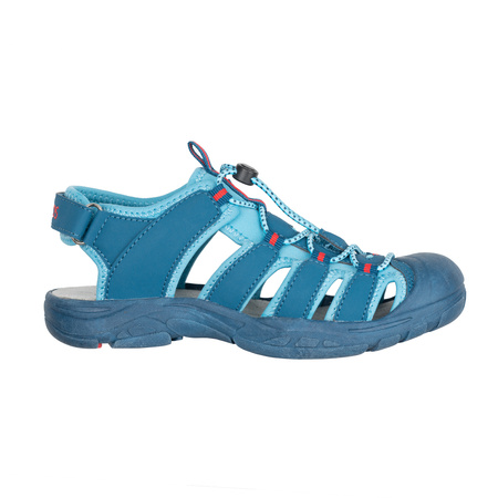 Sandały sportowe dziecięce dla chłopca/dziewczynki Trollkids Kids Kvalvika Sandal dolphin blue/spicy red (194-152)