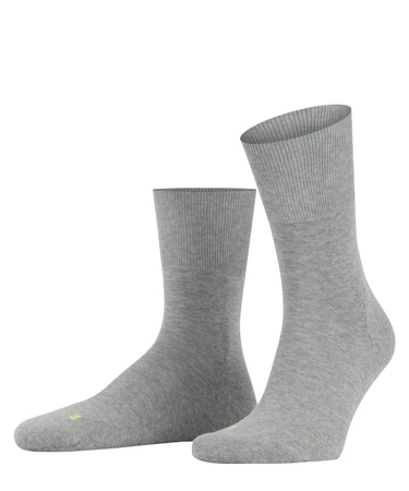 Wyprzedaż - Skarpety sportowe męskie/damskie długie FALKE Run SO light grey (16605-3400)